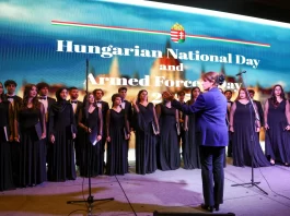 HUNGARIAN NATIONAL AND ARMED FORCES DAY CELEBRATED IN ANKARA