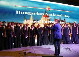 HUNGARIAN NATIONAL AND ARMED FORCES DAY CELEBRATED IN ANKARA