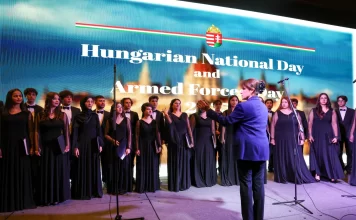 HUNGARIAN NATIONAL AND ARMED FORCES DAY CELEBRATED IN ANKARA