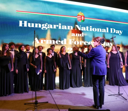 HUNGARIAN NATIONAL AND ARMED FORCES DAY CELEBRATED IN ANKARA