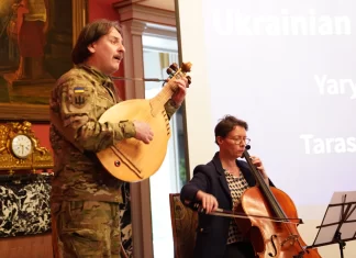 FRENCH AMBASSADOR PLAYS CELLO IN MEMORY OF UKRAINIANS WHO LOST THEIR LIVES