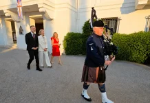UNITED KINGDOM CELEBRATES NATIONAL DAY IN ANKARA AS AMBASSADOR MORRIS BIDS FAREWELL